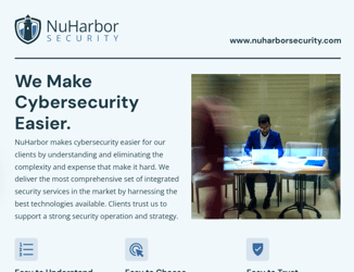 NuHarbor Security Overview