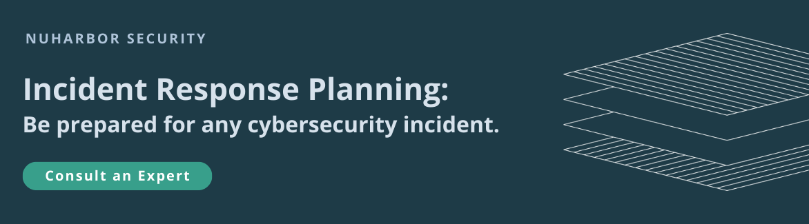 NuHarbor Security Incident Response Planning CTA