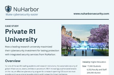 How a Leading Research University Maximized their Cybersecurity Investment