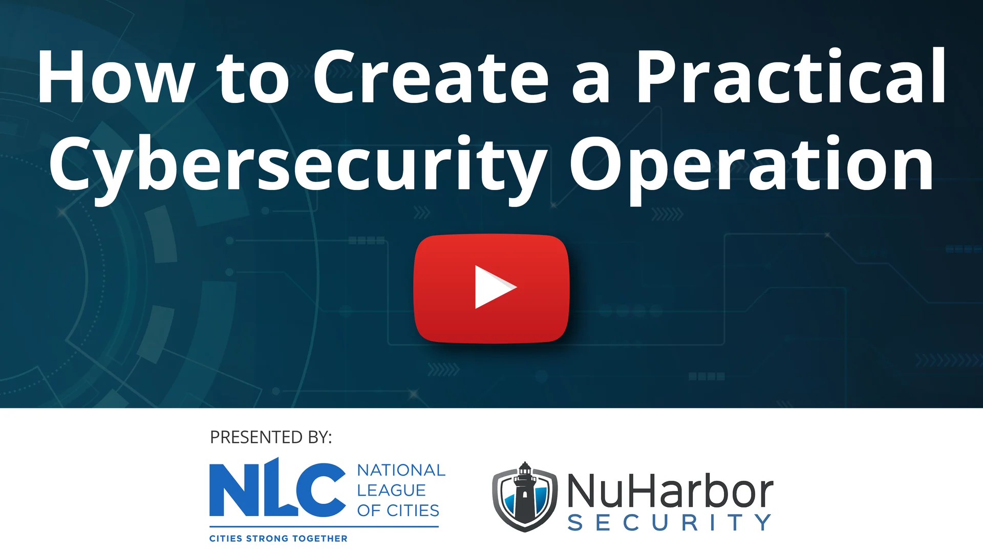 webinar image - cybersecurity operations webinar image - cybersecurity operations